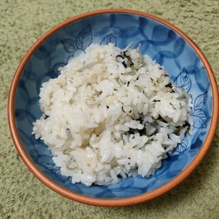 ♡しらすと海苔の混ぜご飯♡